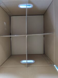 4-layer corrugated cardboard box