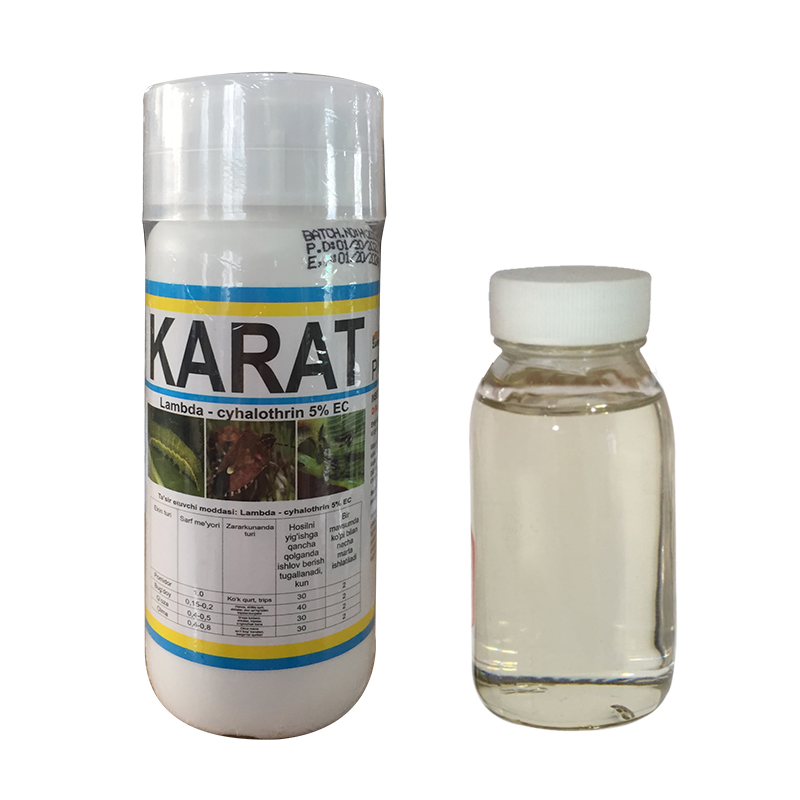 Lambda-cypermethrin liquid is clear and transparent without precipitation