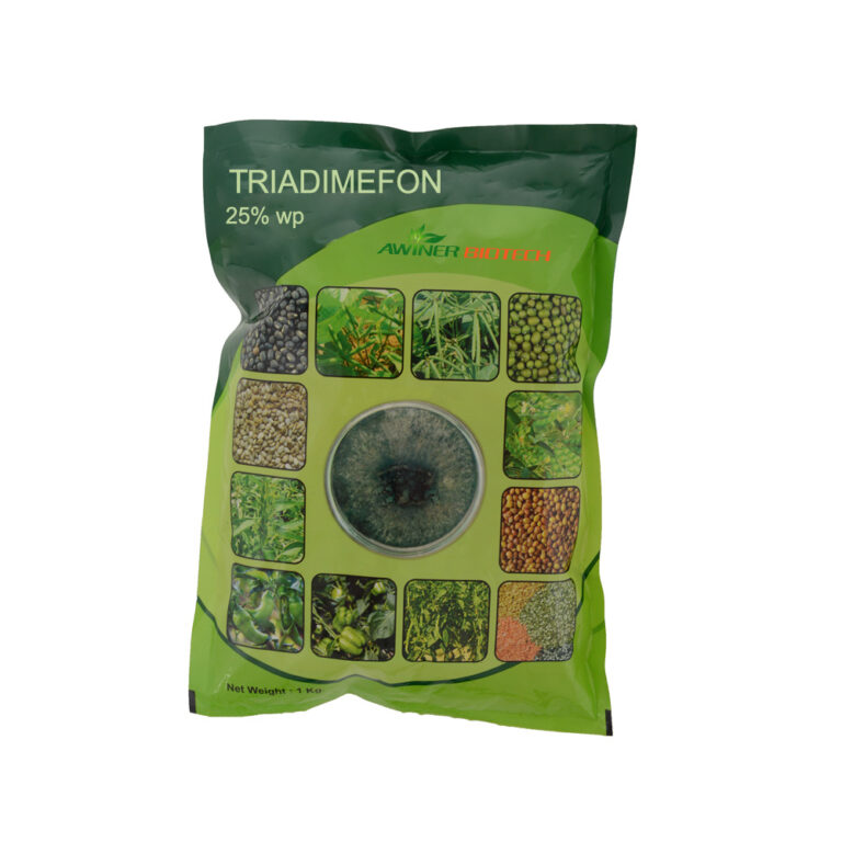 Fungicide products chemical triadimefon 25 wp