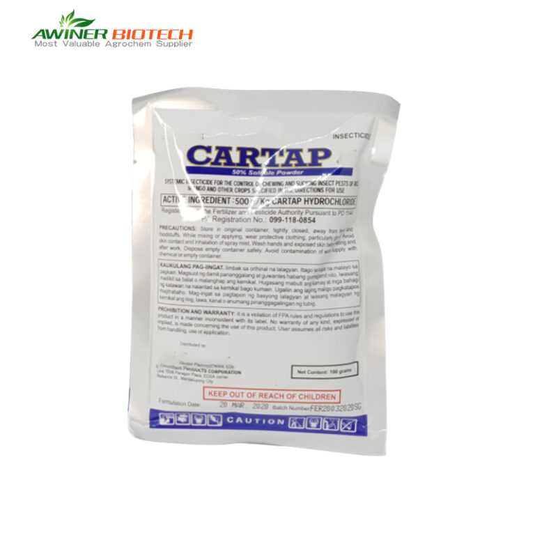 Insecticide cartap hydrochloride 50 sp  75 sg 4 gr