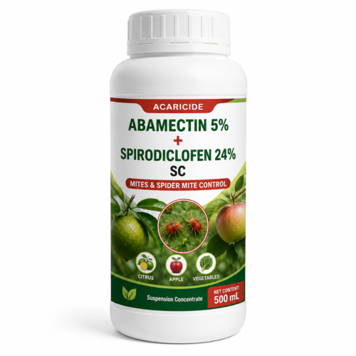Abamectin 5%+Spirodiclofen 24% SC|One Spray Controls All Stages of Spider Mites
